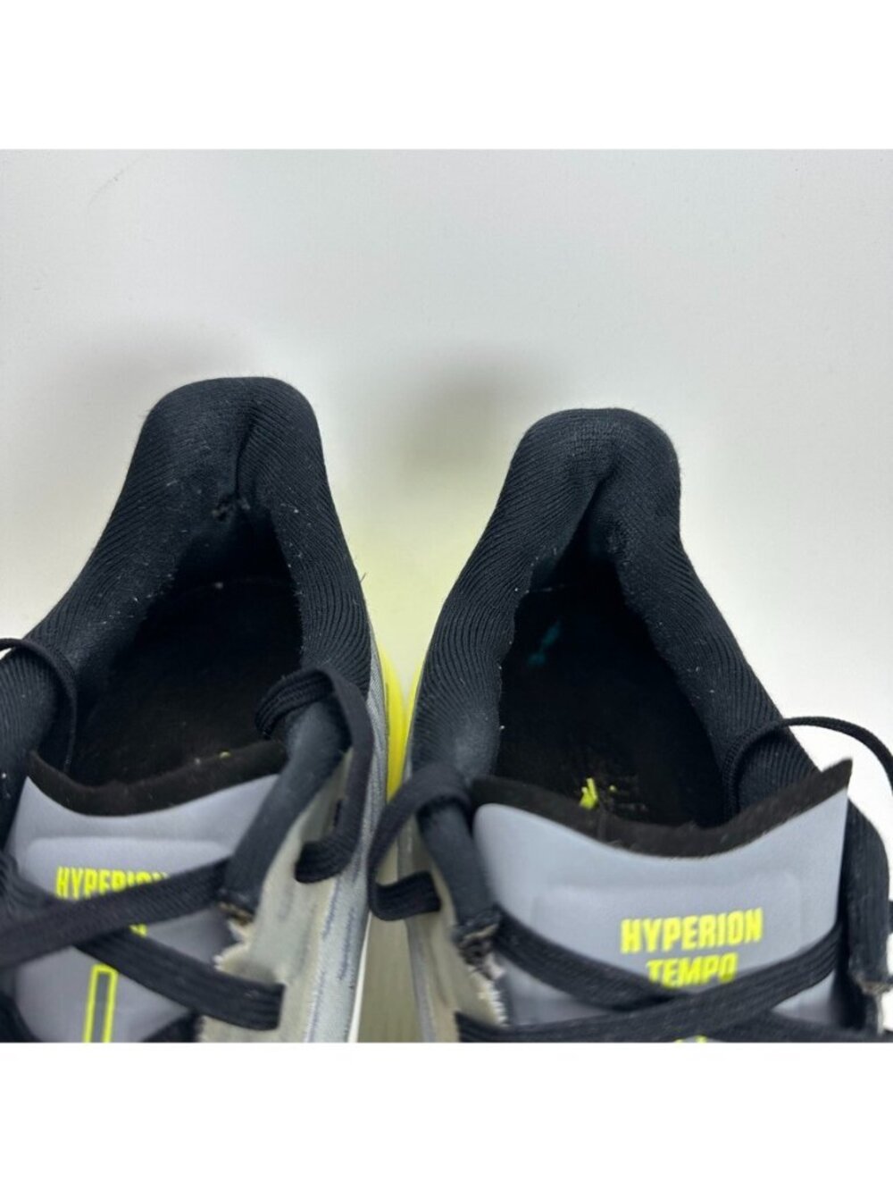 Brooks Hyperion Tempo Shoes Mens Size 10 Gray Yellow Running Cushioned - Picture 5 of 11
